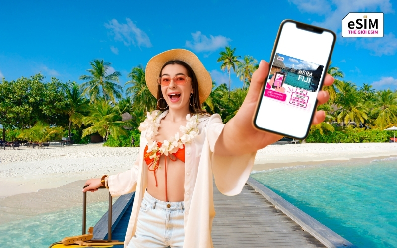 eSIM Fiji là chìa khóa kết nối 4G tức thì, giúp bạn tận hưởng thiên đường trọn vẹn.